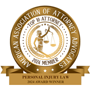 Award winner Badge for the American association of attorney 2024