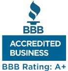 bbb a+ rating logo