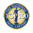 The National Top 100 Trial Lawyers Badge