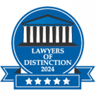 Lawyers of Distinction 2024 Badge