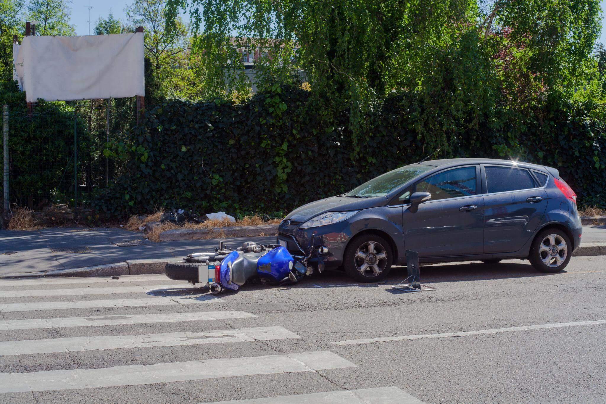 a car that is sitting on the side of the road