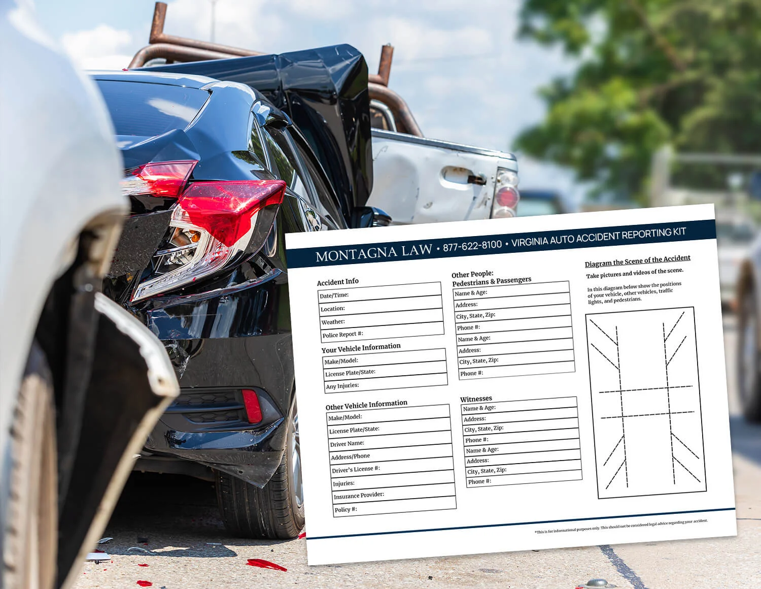 Virginia Auto Accident Reporting Kit