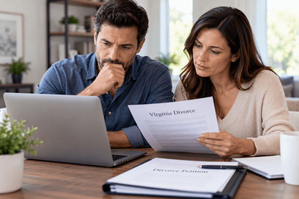 How to File for Uncontested Divorce Online in Virginia