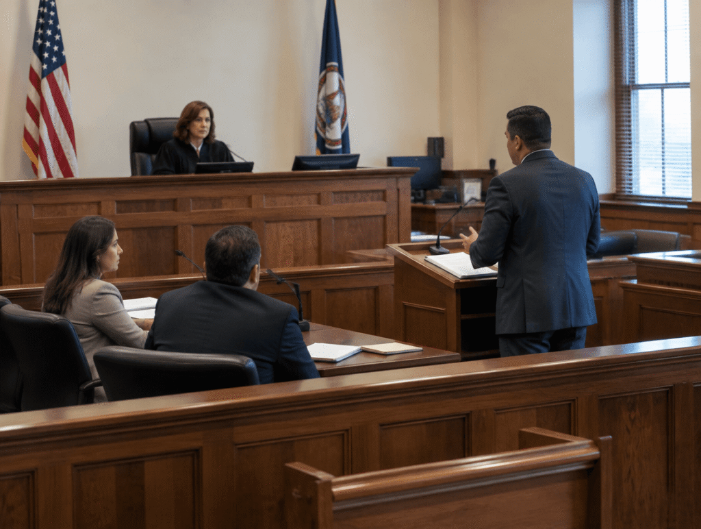 Court of Law and Justice Trial Session