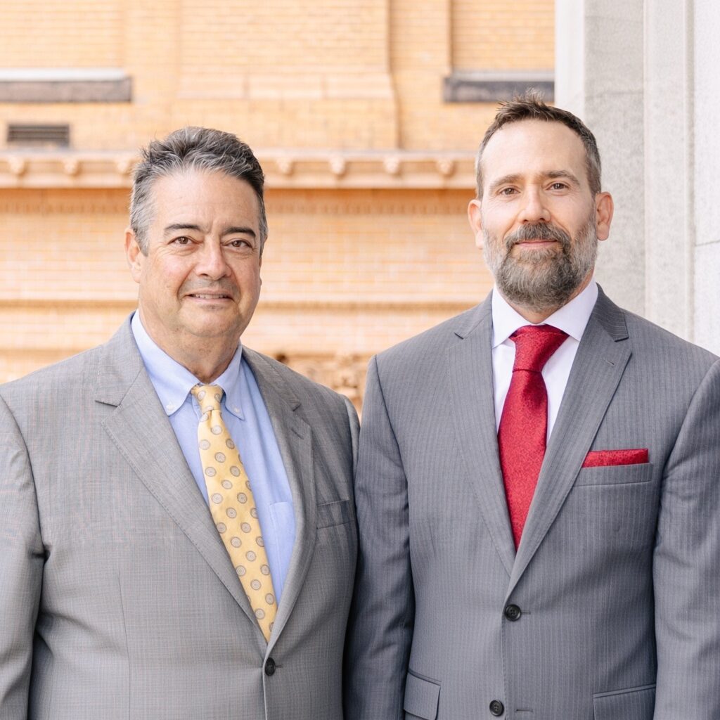 Partner Lance Jackson and managing partner Jon Montagna of Montagna Law